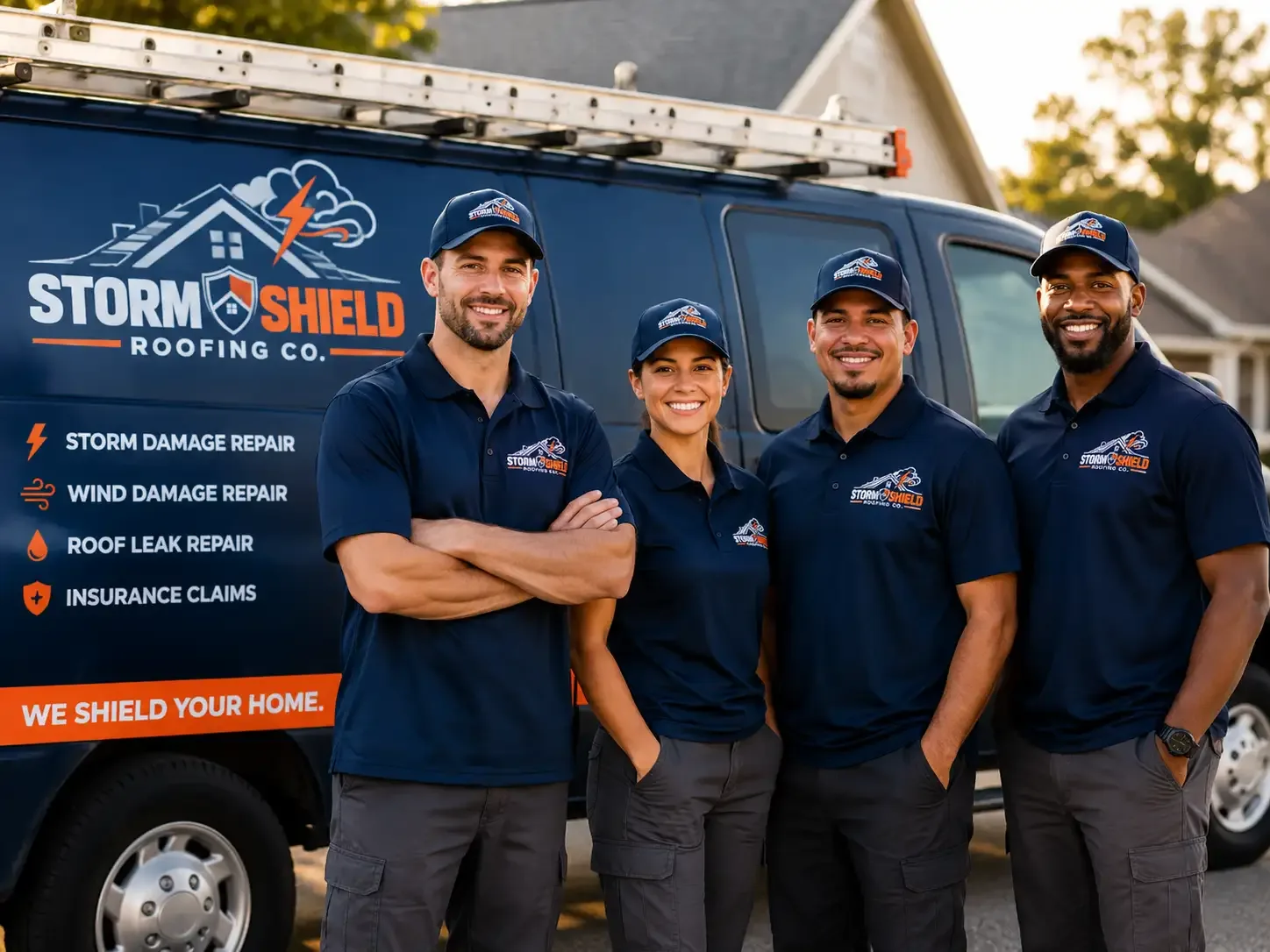 Storm Damage Roof Repair company in Slovan, PA